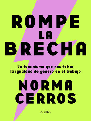 cover image of Rompe la brecha